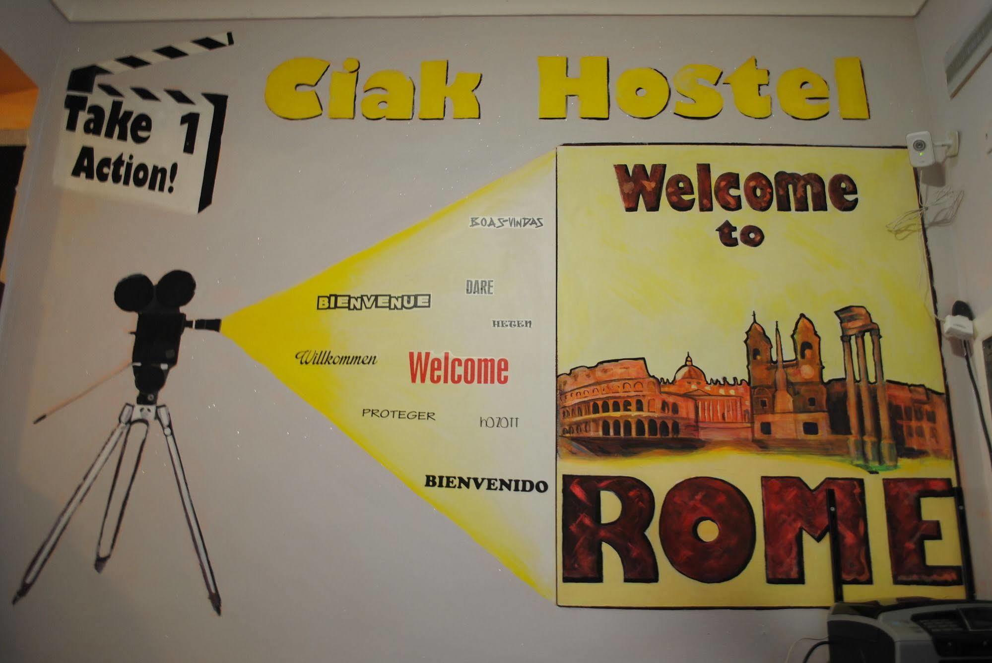 Ciak Hostel Roma Exterior foto